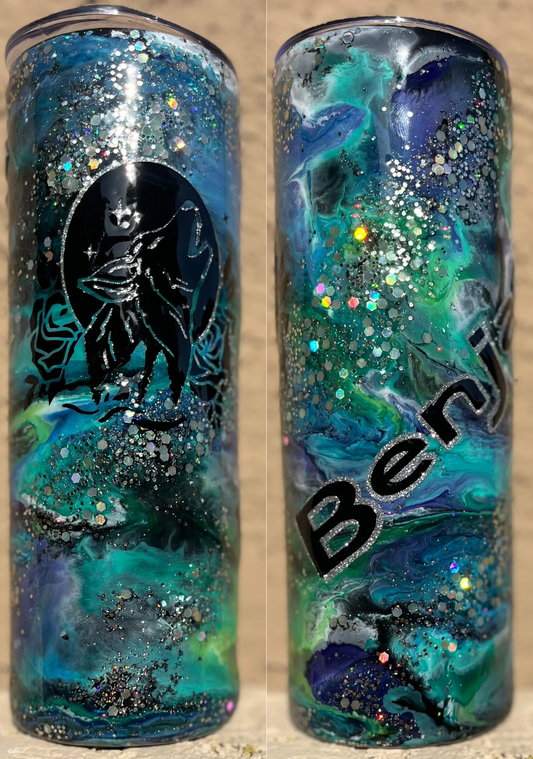 Tribe of Benjiman Custom Glitter 20oz Tumbler